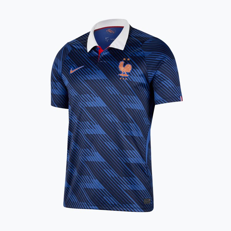 Мъжка футболна фланелка Nike FFF 2026 Stadium Home game royal/metallic copper 7