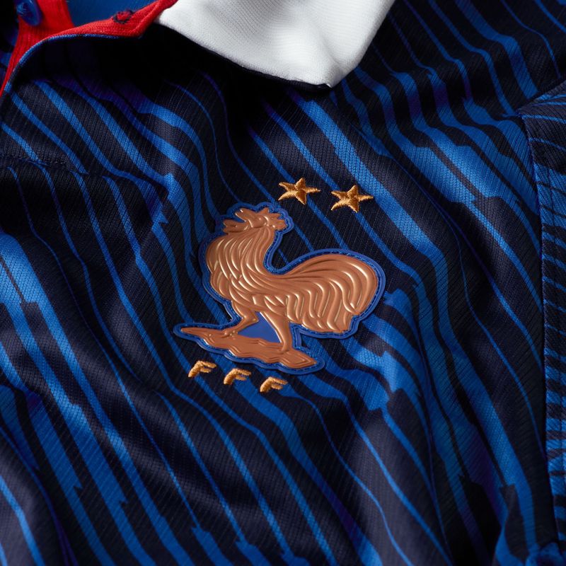 Мъжка футболна фланелка Nike FFF 2026 Stadium Home game royal/metallic copper 9