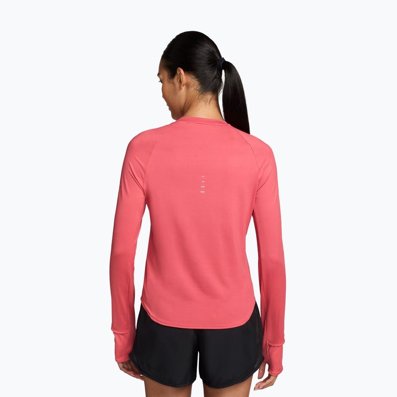 Дамска блуза с дълъг ръкав за бягане Nike Swift Dri-Fit UV sea coral 2