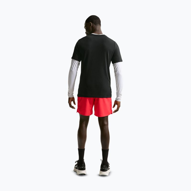 Мъжка тениска Nike Dri-Fit Running black/team crimson 3