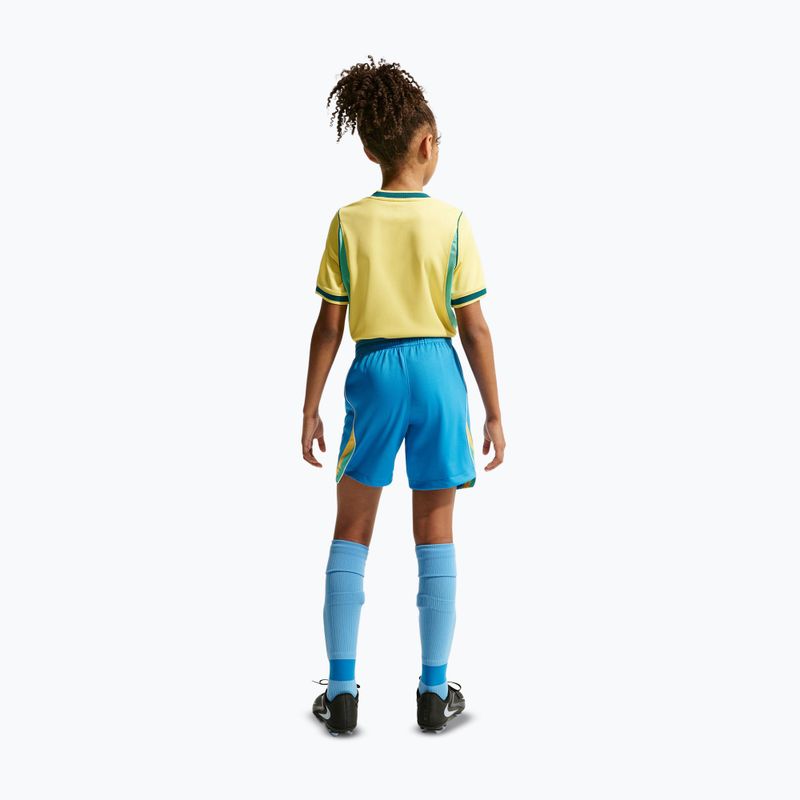 Детски футболни шорти Nike Brazil 2026 Stadium Home Soccer Replica light photo blue/light mint/white 5