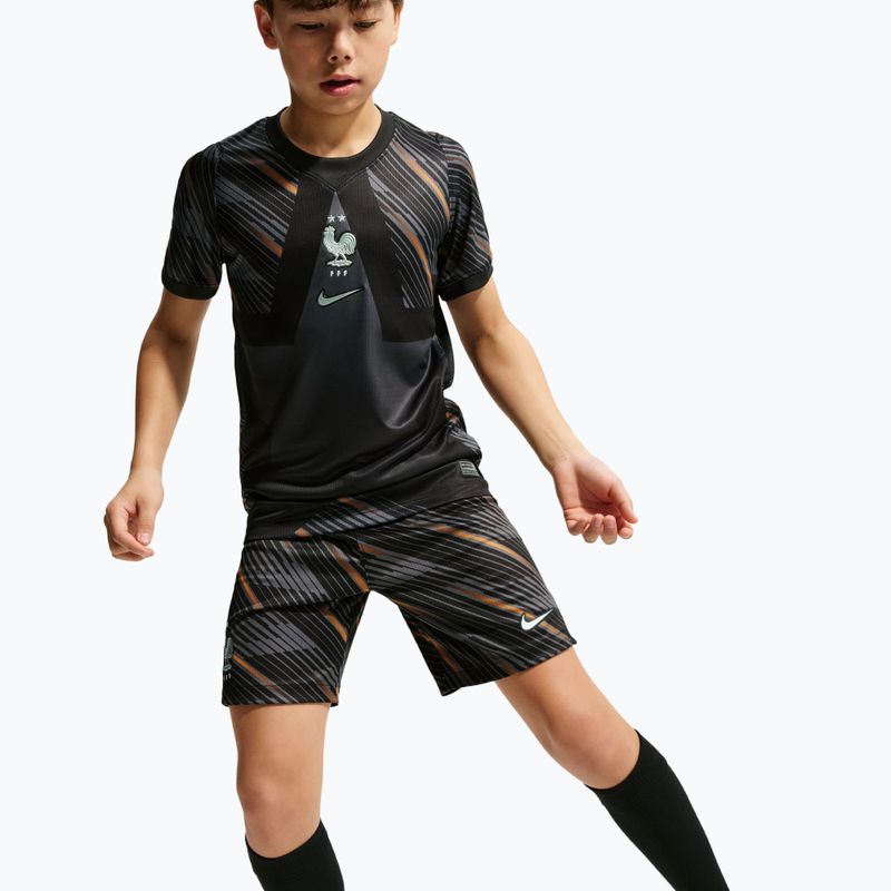 Детски вратарски шорти Nike FFF 2026/27 Stadium Goalkeeper black/medium ash/monarch/igloo 6