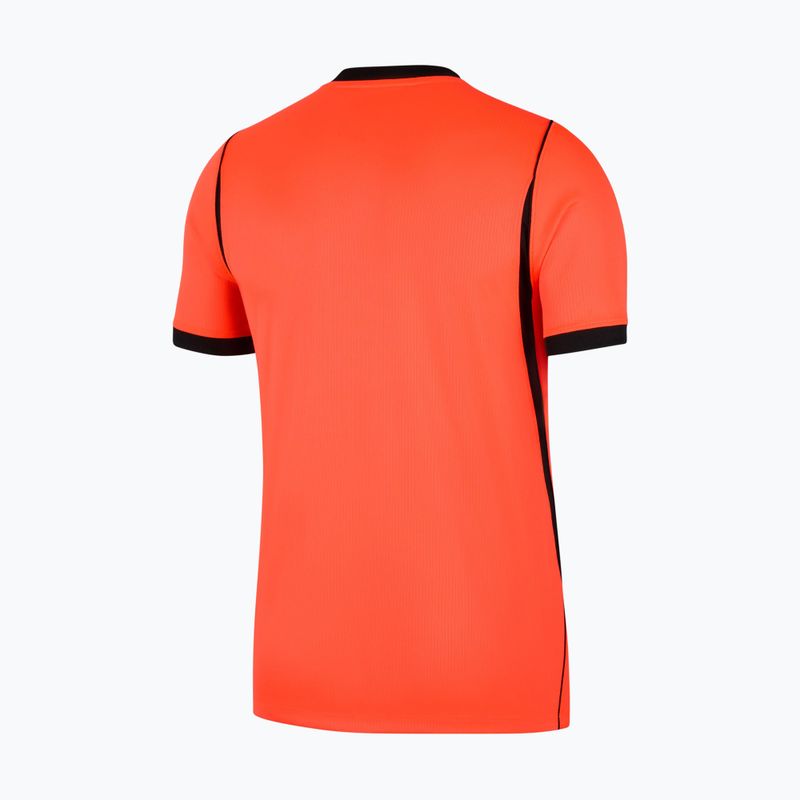 Мъжка футболна фланелка Nike Netherlands 2026 Stadium Home hyper crimson/black 7