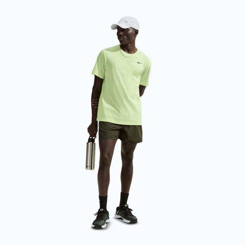 Мъжка тениска Nike Dri-Fit light liquid/lime/black 2