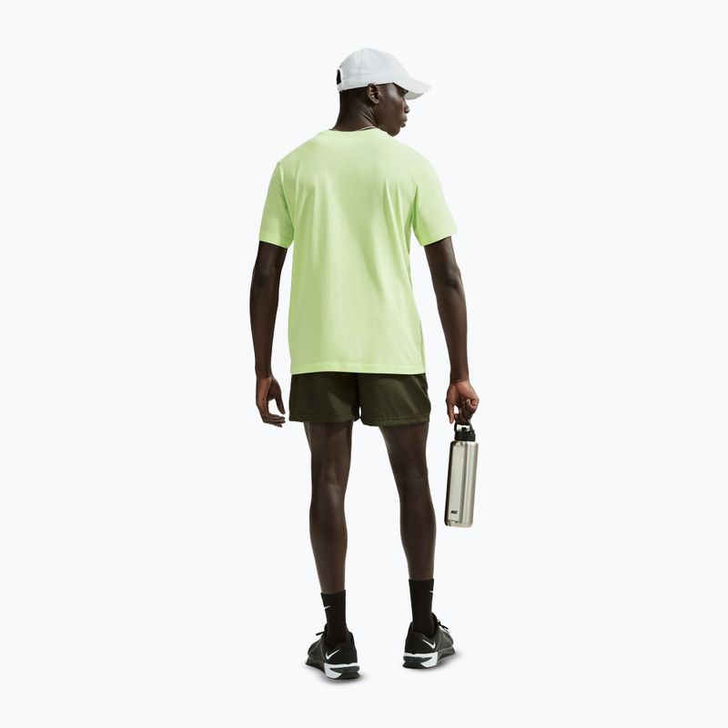 Мъжка тениска Nike Dri-Fit light liquid/lime/black 3