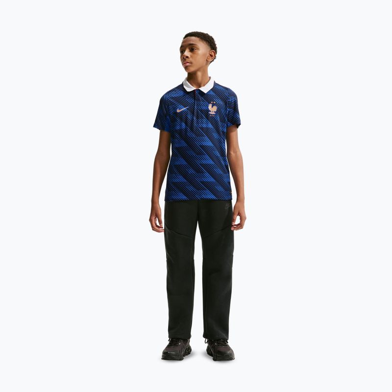 Детска футболна тениска Nike FFF 2026/27 Match Home game royal/metallic copper 5