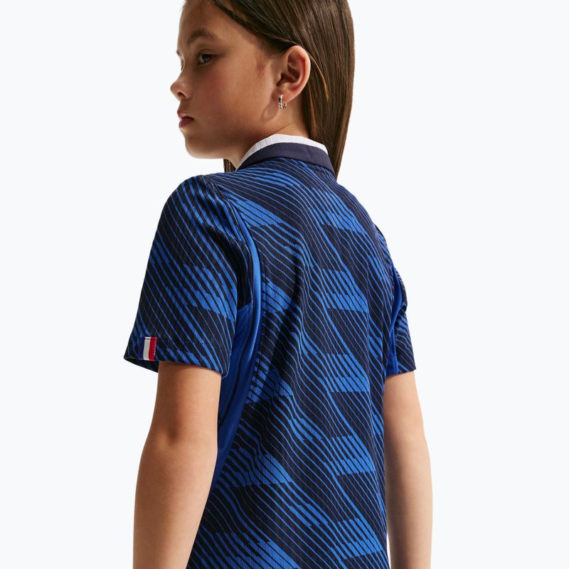 Детска футболна тениска Nike FFF 2026/27 Match Home game royal/metallic copper 10