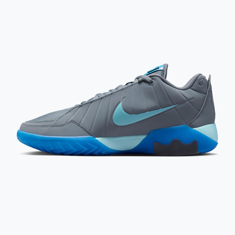 Мъжки баскетболни обувки Nike LeBron Witness 9 cool grey/glacier ice/aurora blue 2