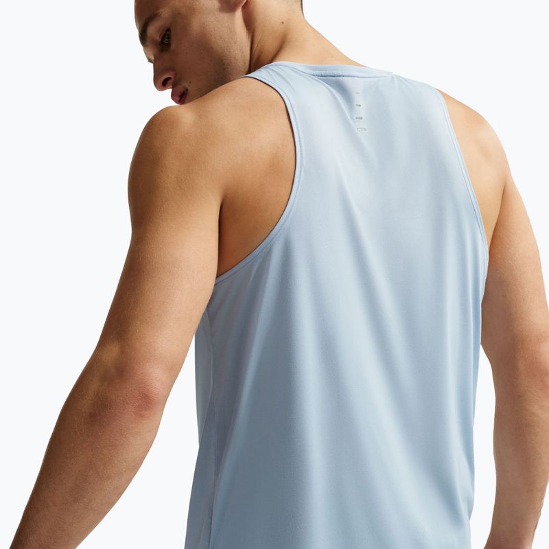 Мъжка тениска за бягане Nike Stride Dri-Fit ADV light armour blue 5