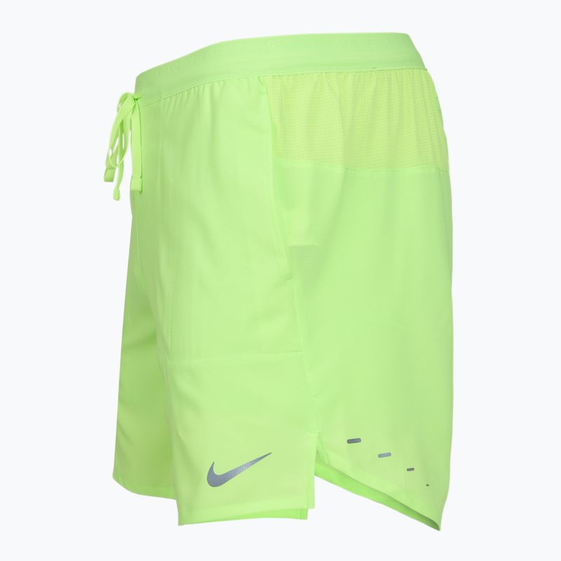 Мъжки шорти за бягане Nike Stride Dri-Fit 2in1 7“ lime blast 8