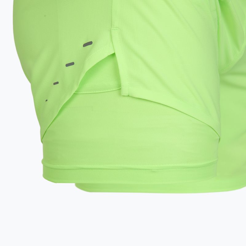 Мъжки шорти за бягане Nike Stride Dri-Fit 2in1 7“ lime blast 10