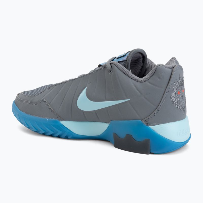 Мъжки баскетболни обувки Nike LeBron Witness 9 cool grey/glacier ice/aurora blue 3