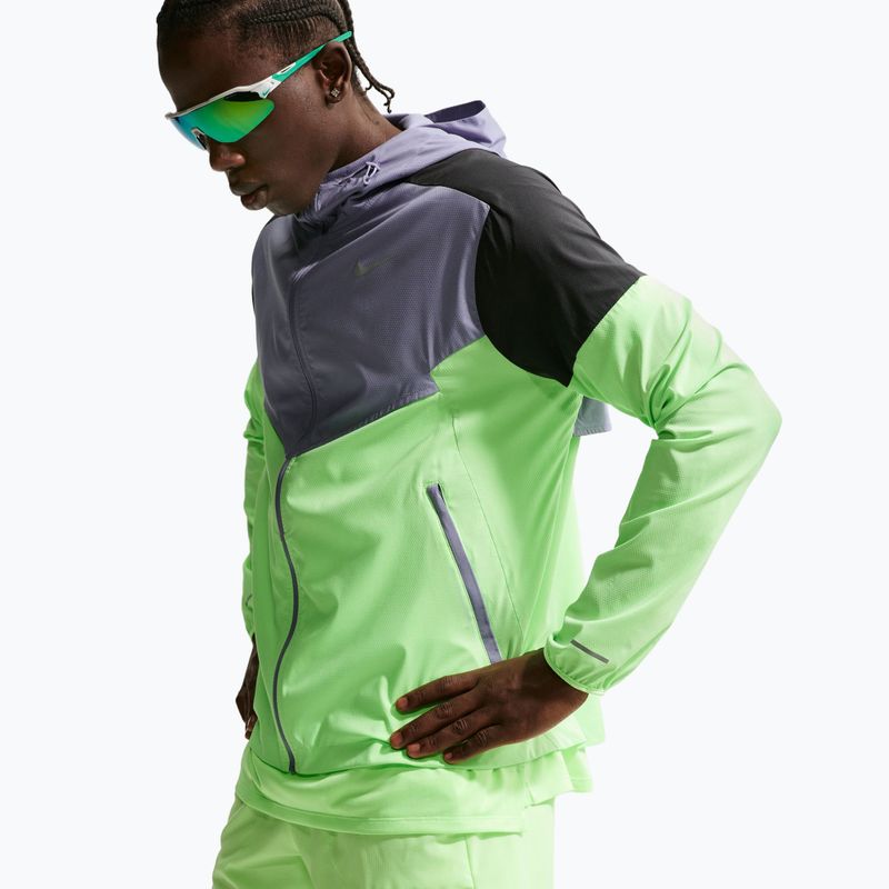 Мъжки шорти за бягане Nike Stride Dri-Fit 2in1 7“ lime blast 5