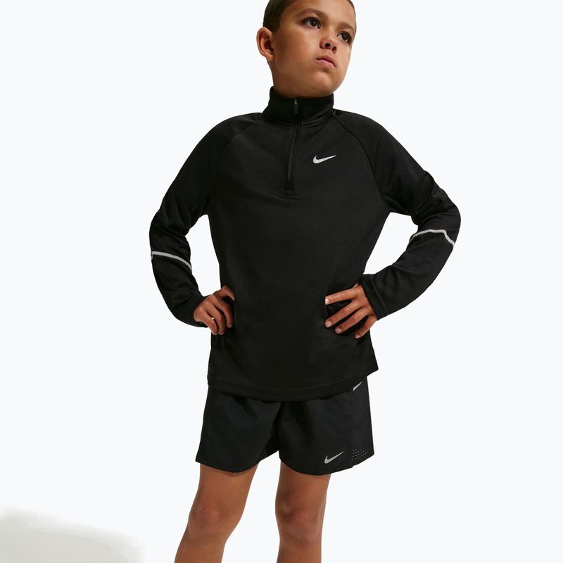 Детски къси панталони/шорти Nike Miler black/black 4