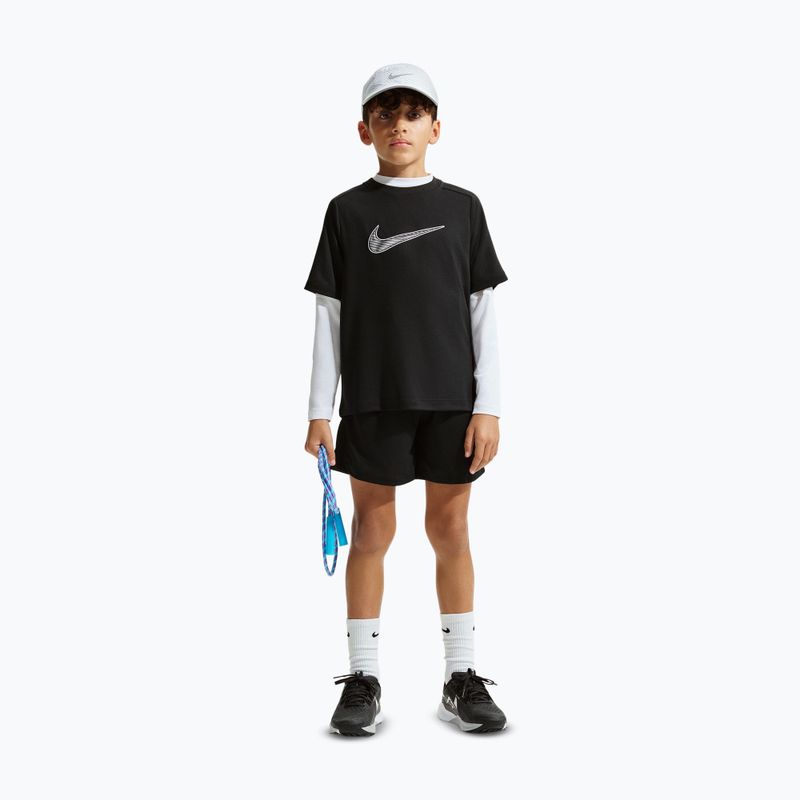 Детска тениска Nike Multi Dri-Fit black/white 2