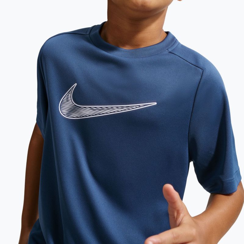 Детска тениска Nike Multi Dri-Fit mystic navy/white 5
