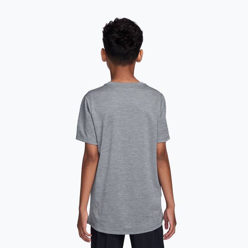 Детска тениска Nike Miler smoke grey/heather 2