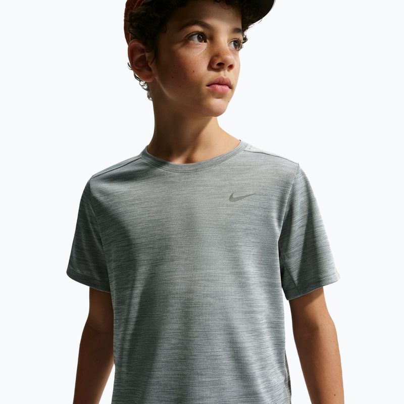 Детска тениска Nike Miler smoke grey/heather 4
