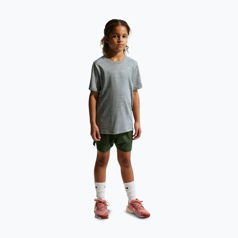 Детска тениска Nike Miler smoke grey/heather 6