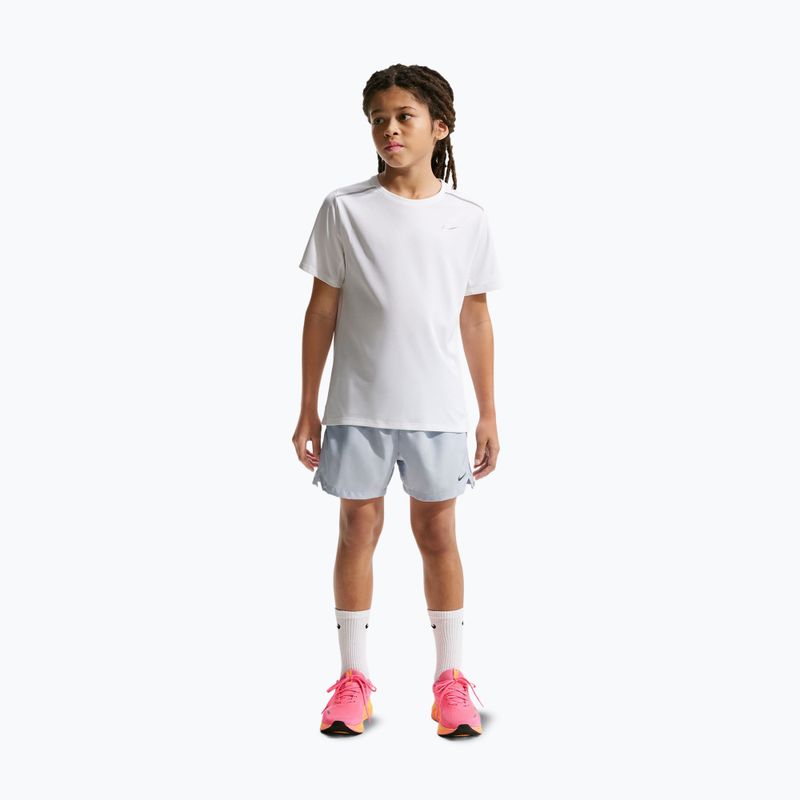 Детска тениска Nike Miler white/white 5
