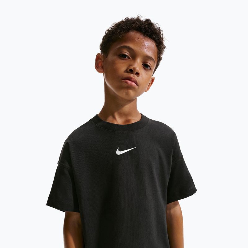 Детска тениска Nike Pro Dri-Fit black/white 4