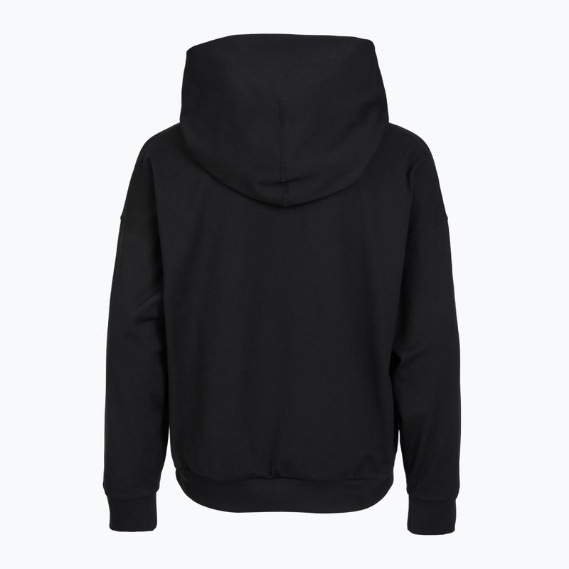 Детски суитшърт Nike Pro Dri-Fit Pullover Hoodie black/white 9