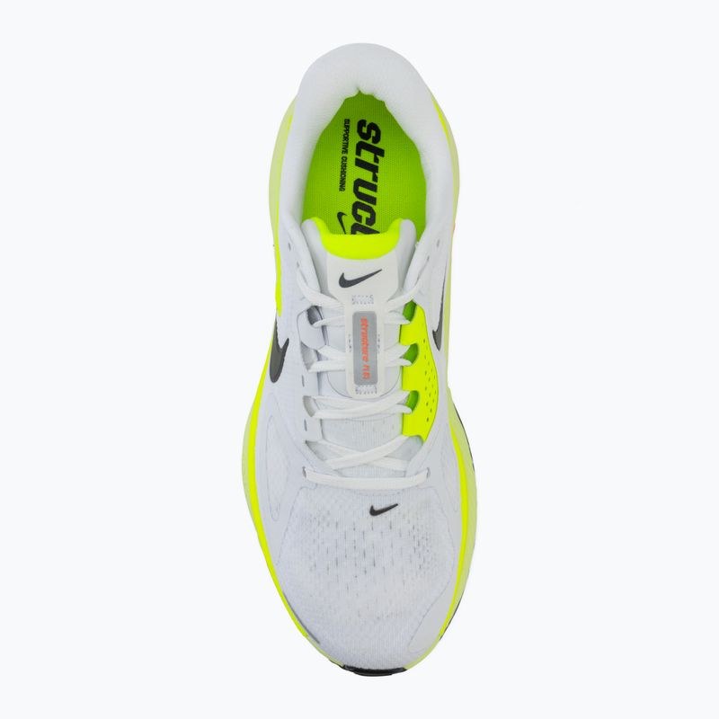 Мъжки обувки за бягане Nike Structure Plus white/pure platinum/volt/black 5