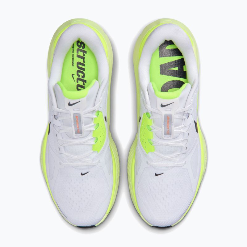 Мъжки обувки за бягане Nike Structure Plus white/pure platinum/volt/black 7