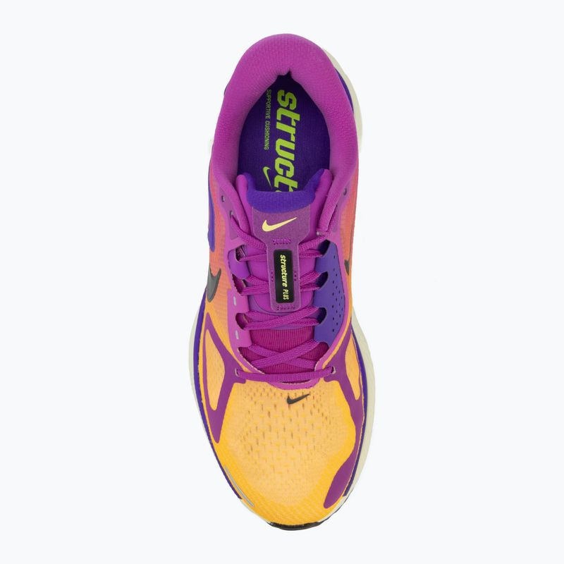 Мъжки обувки за бягане Nike Structure Plus hyper violet/citron pulse/black 5