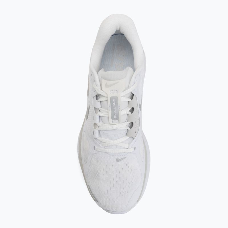 Дамски обувки за бягане Nike Structure Plus white/photon dust/metallic silver 5