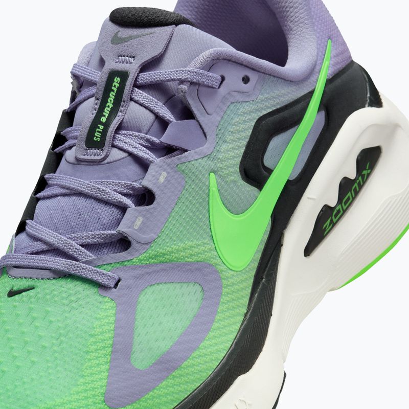 Мъжки обувки за бягане Nike Structure Plus iron purple/off noir-sail/voltage green 8