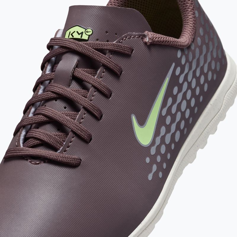 Детски футболни обувки Nike Vapor 16 Club Kylian Mbappe Jr TF plum eclipse/metallic silver 5