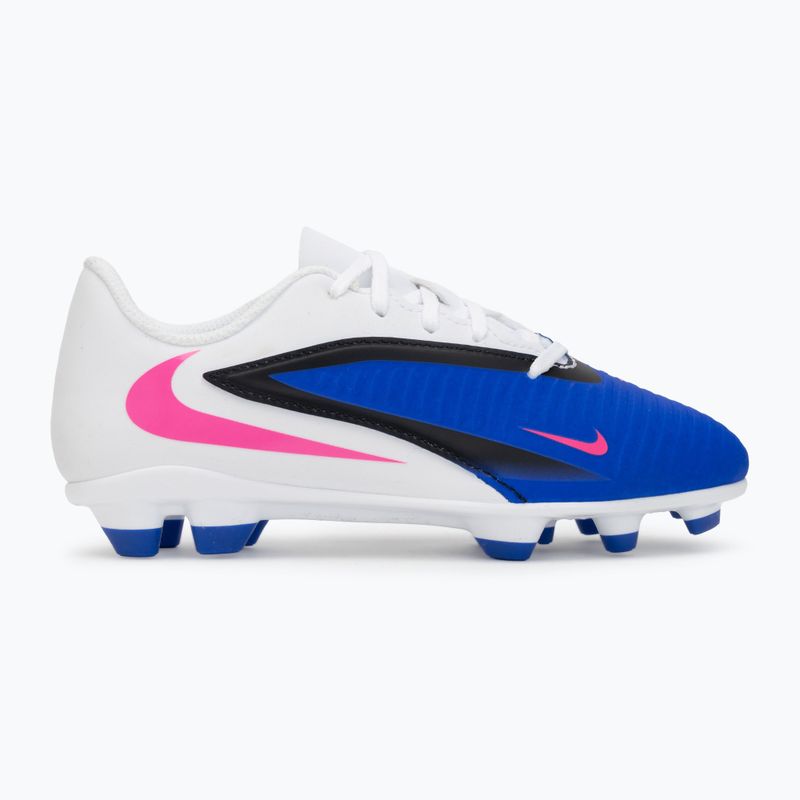 Детски футболни обувки Nike Phantom 6 Low Club MG racer blue/white/pink blast 2