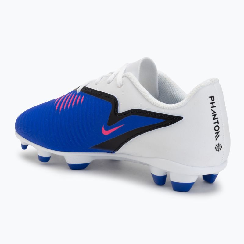 Детски футболни обувки Nike Phantom 6 Low Club MG racer blue/white/pink blast 3