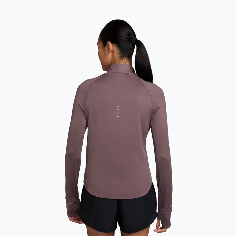 Дамска блуза с дълъг ръкав за бягане Nike Swift Dri-Fit UV 1/4-Zip tatoo 2