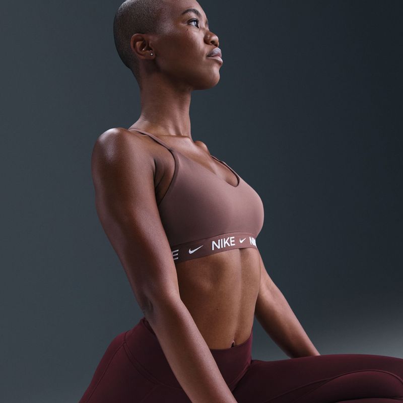 Спортен сутиен Nike Dri-Fit Indy Light Support tattoo/tattoo/white 5