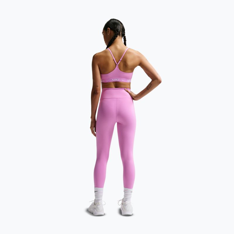 Спортен сутиен Nike Dri-Fit Indy Light Support light magenta/light magenta/white 3