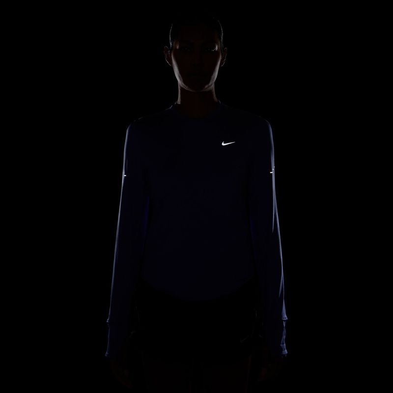 Дамска блуза с дълъг ръкав за бягане Nike Swift Dri-Fit UV sapphire 4