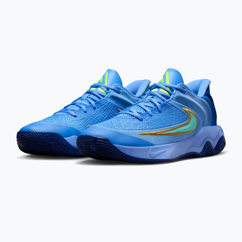 Мъжки баскетболни обувки Nike Giannis Immortality 4 royal pulse/deep royal/volt/hyper turquoise 3