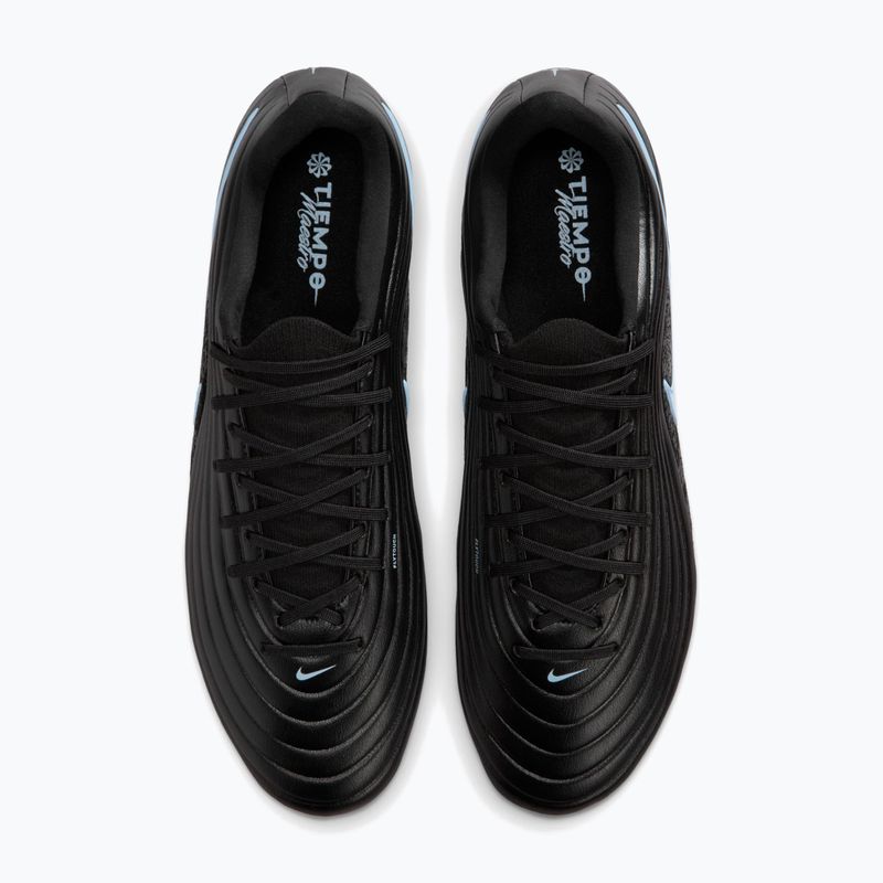 Мъжки футболни обувки Nike Tiempo Maestro Acad SG-Pro AC black/ice blue 12