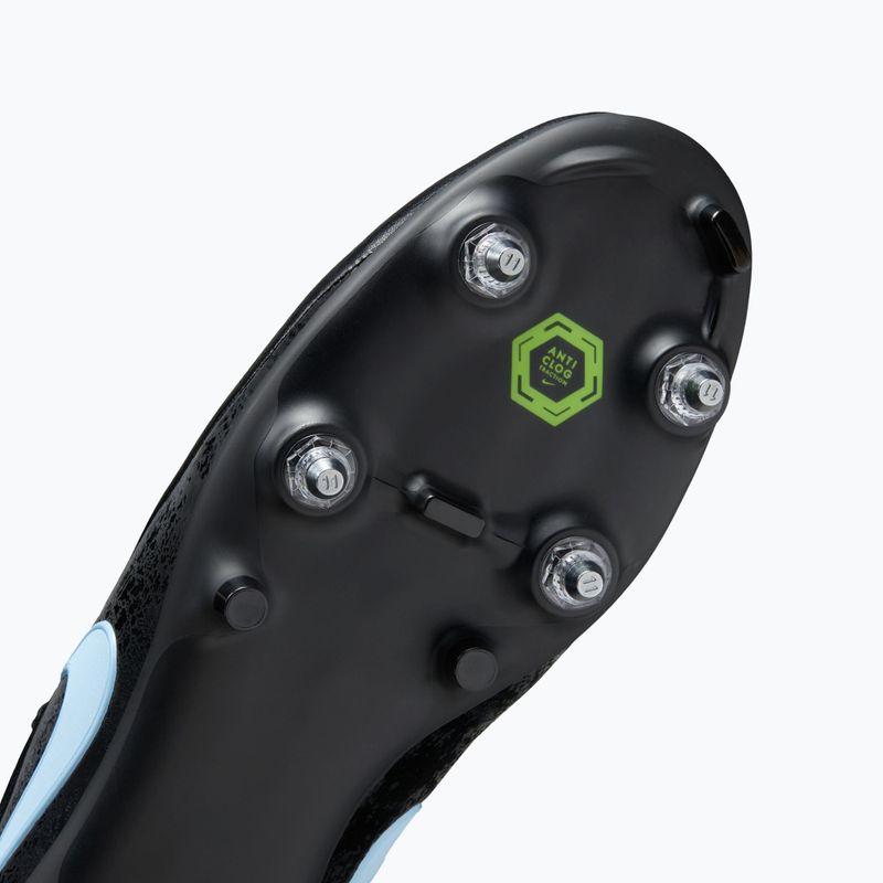 Мъжки футболни обувки Nike Tiempo Maestro Acad SG-Pro AC black/ice blue 16