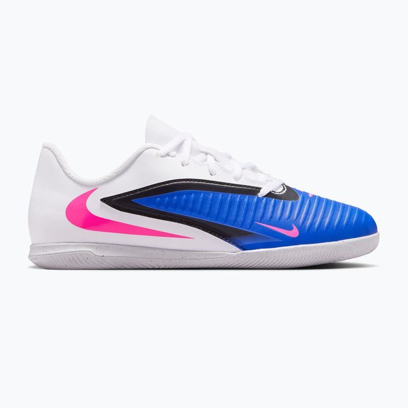 Детски футболни обувки Nike Jr. Phantom 6 Low Club IN racer blue/white/pink blast 9