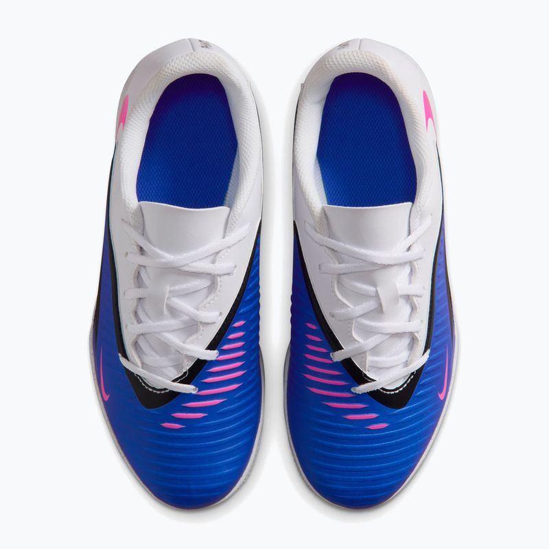 Детски футболни обувки Nike Jr. Phantom 6 Low Club IN racer blue/white/pink blast 13