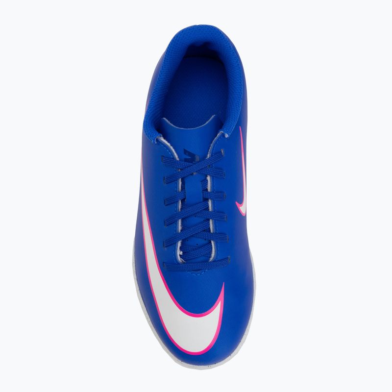 Детски футболни обувки Nike Mercurial Vapor 16 Club IC racer blue/white 5
