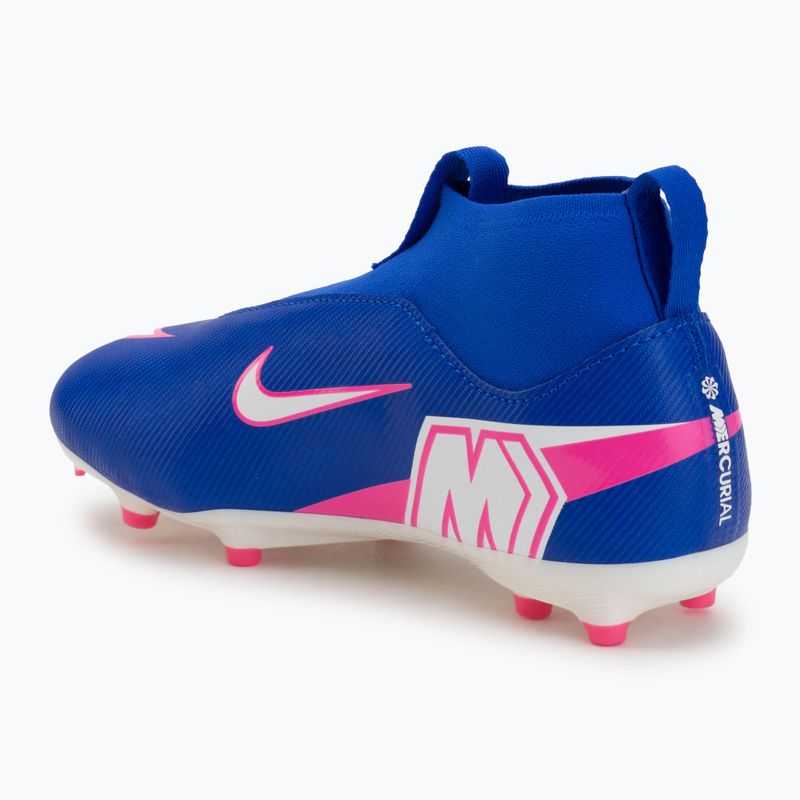 Детски футболни обувки Nike Mercurial Superfly 10 Academy FG/MG racer blue/white 3