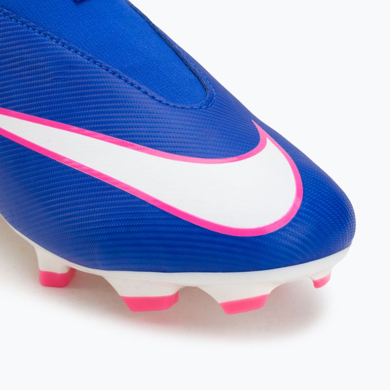 Детски футболни обувки Nike Mercurial Superfly 10 Academy FG/MG racer blue/white 7