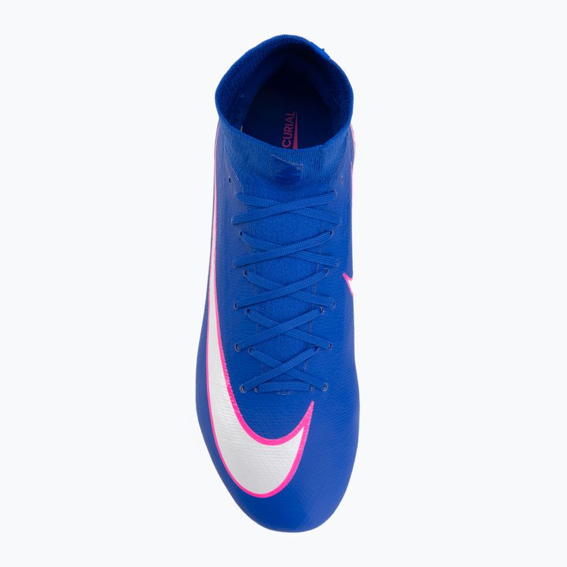 Мъжки футболни обувки Nike Mercurial Superfly 10 Pro FG race blue/white 5