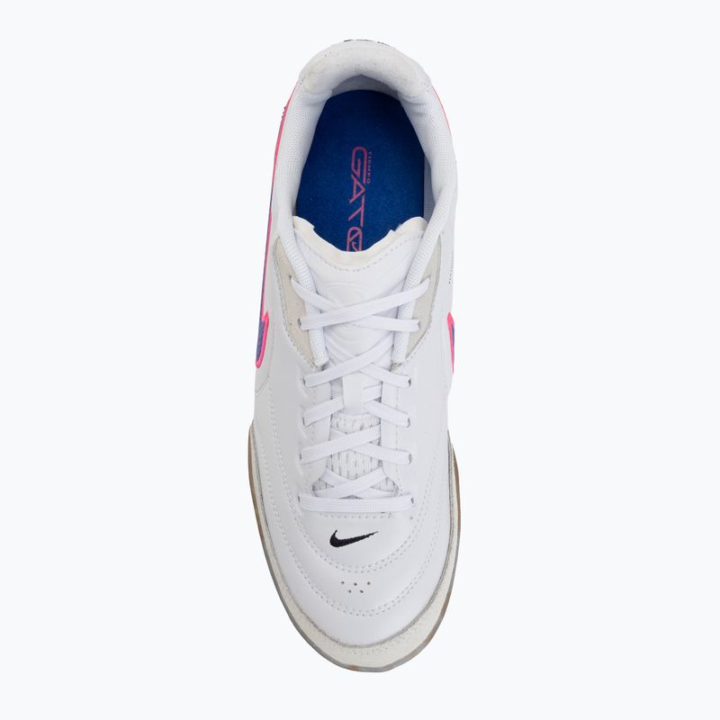 Мъжки футболни обувки Nike Streetgato white/pink blast/racer blue 5