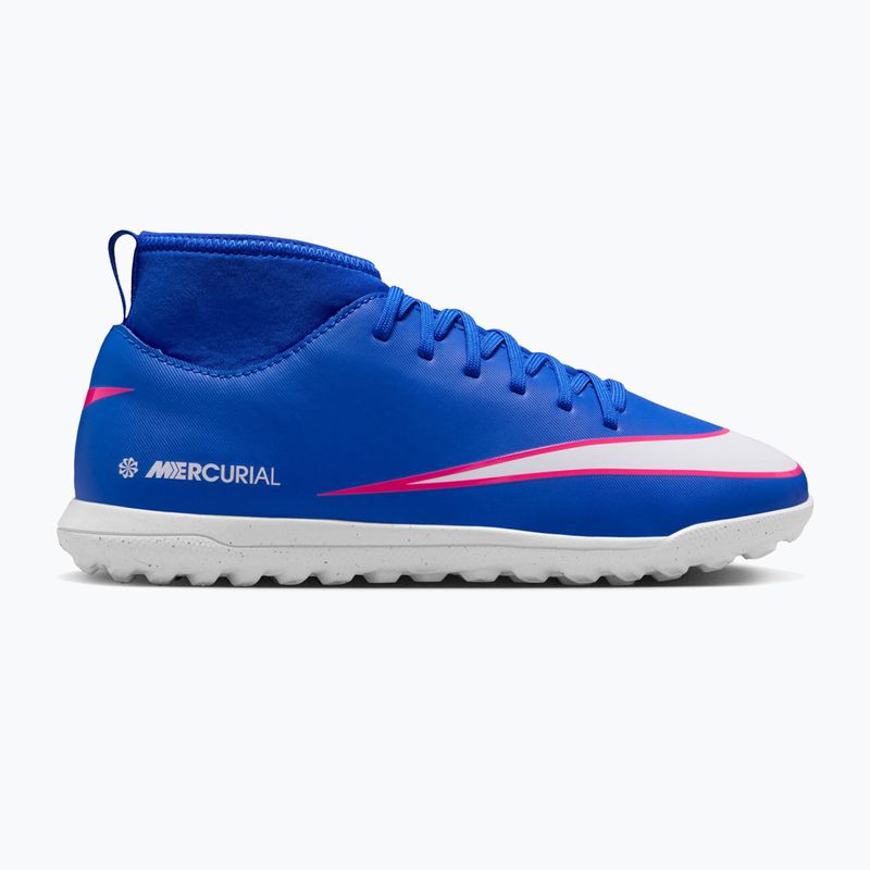 Детски футболни обувки Nike Mercurial Superfly 10 Club TF racer blue/white 8
