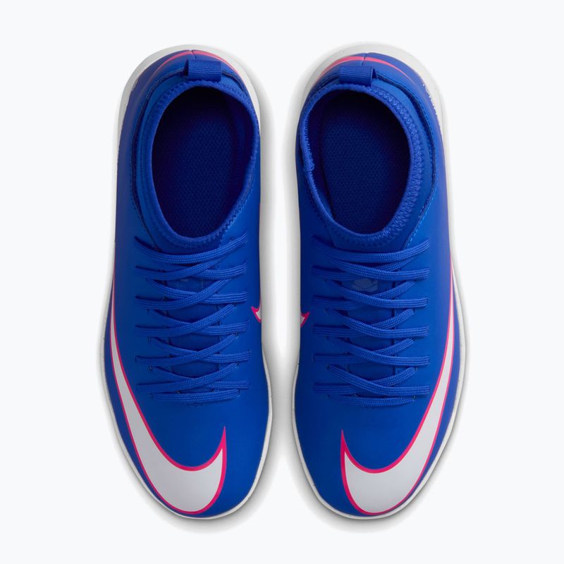 Детски футболни обувки Nike Mercurial Superfly 10 Club TF racer blue/white 12